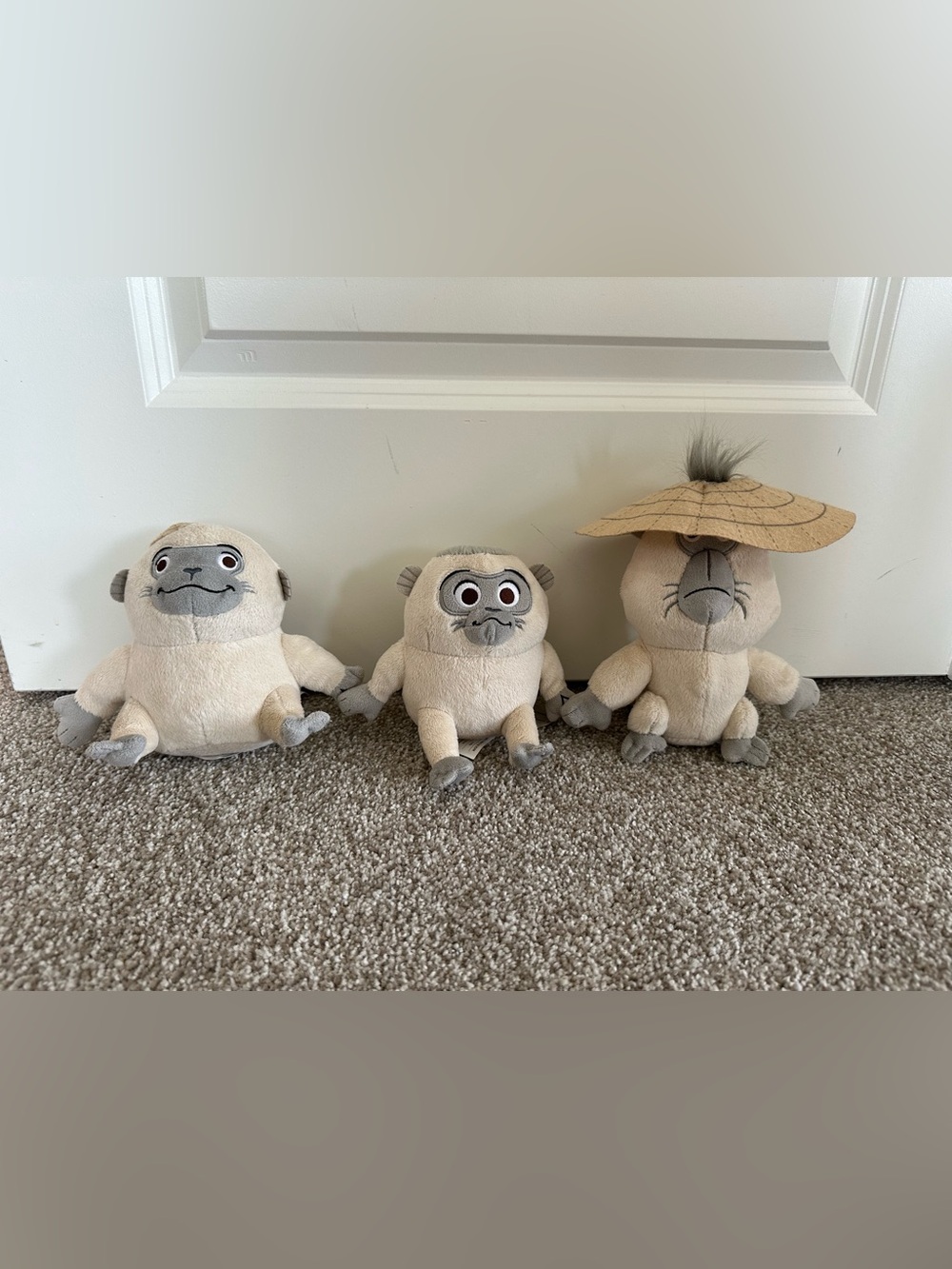 Disney Raya and the Last Dragon Ongi Plush Toys - Set of 3